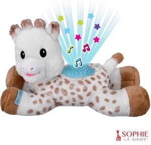 Bekijk leuke cadeautip : Sophie de giraf Lullaby Light & Dreams knuffel - Sterrenprojector